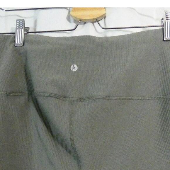 90 Degrees by Reflex Women's Leggings Sage Green High Rise - Picture 8 of 9